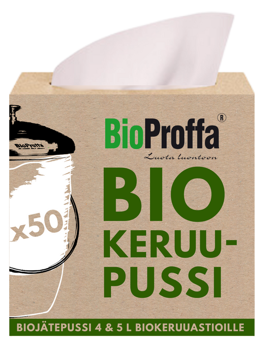 Biokeruupussi BioProffa, 50 kpl