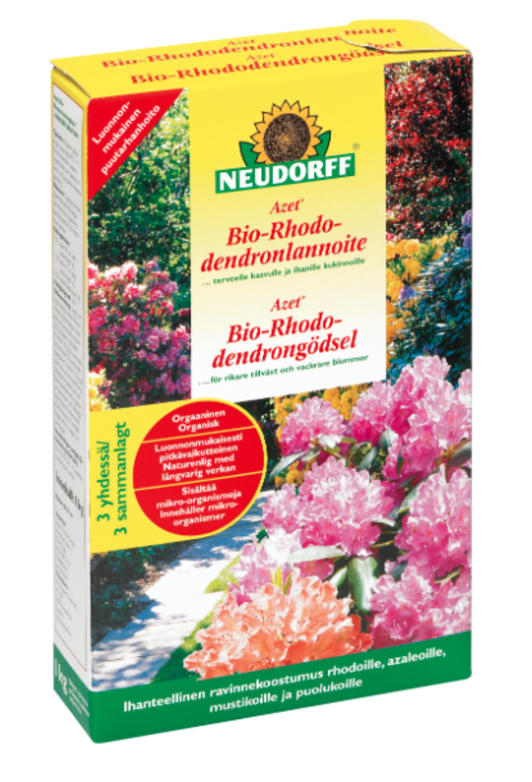 Neudorff Bio-Rhododendron fertilizer, 2.5 kg, Rhodovarinne, Alpine ros –  Eurogarden