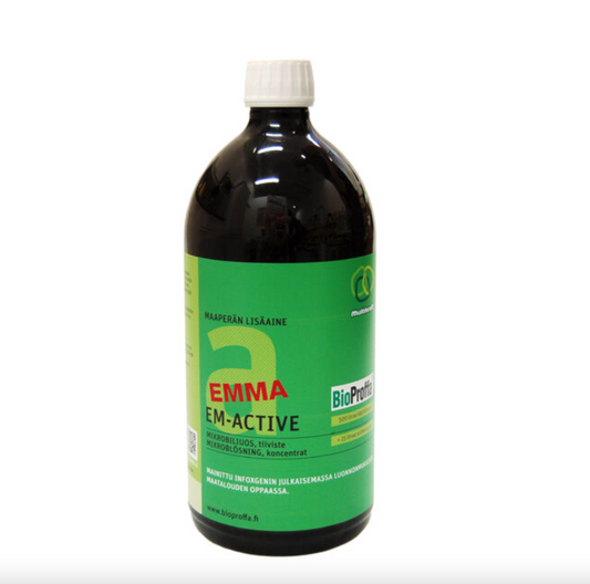 BioProffa EM-Active EMMA MIKROBILIUOS maaperän aktivointiin 1 litraa