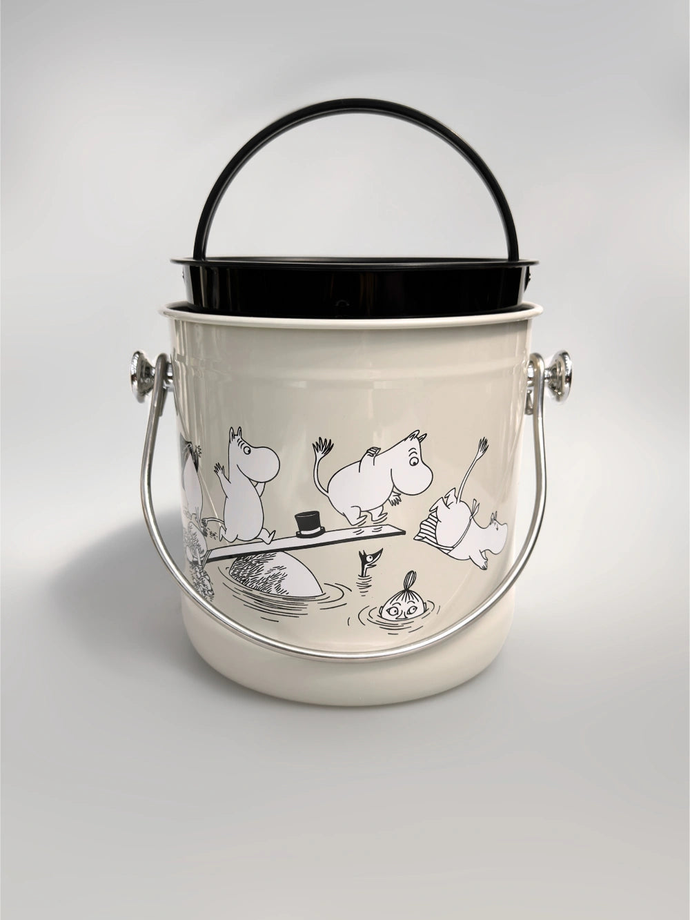 BioProffa X Moomin WASTE2LIFE "Beach Life" Biojäteastia 4 L, hiekka