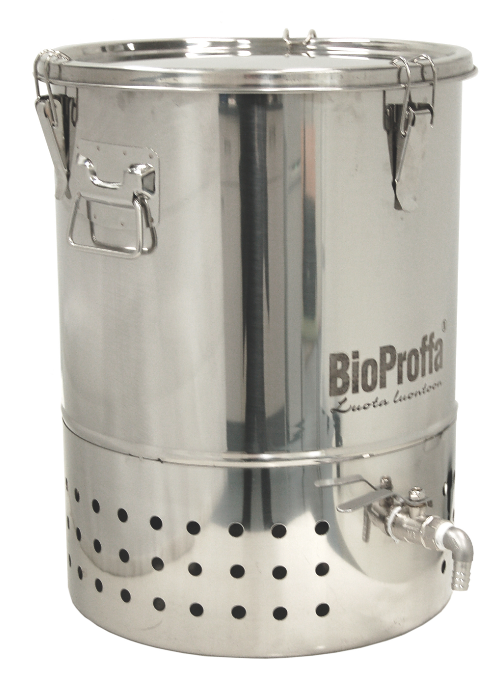 BioProffa Bokashi Fontana, stainless steel, 30 liters, for the workplace and cafes