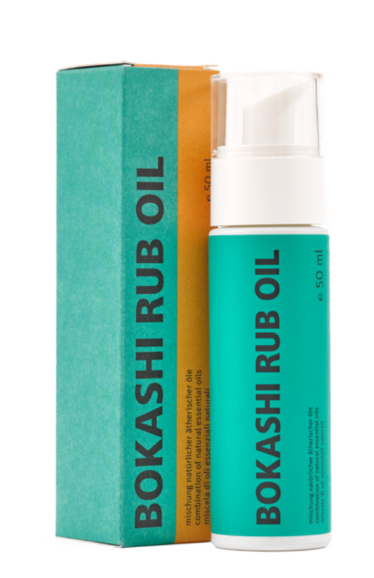 Bioemsan Hoitava Bokashi Rub -Ihoöljy, 50ml