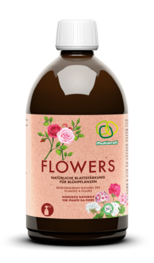 Multikraft Flowers  EM-Lehtilannoite kukkiville kasveille, 500ml