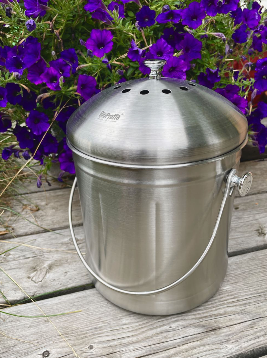 BioProffa Large Biocollection Container Roster, 7.5 L, stainless steel