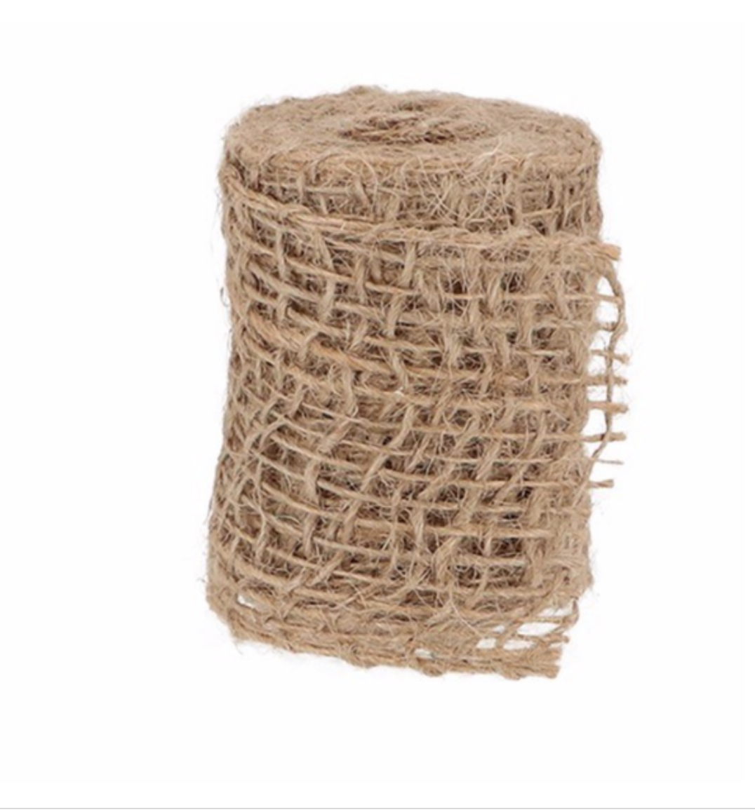 Wide jute webbing