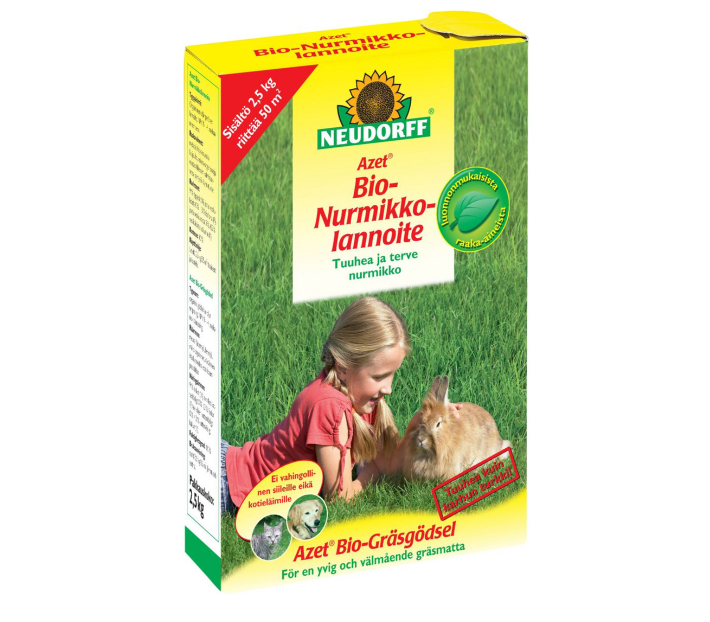 Neudorff Bio-Nurmikkolannoite 2.5 kg