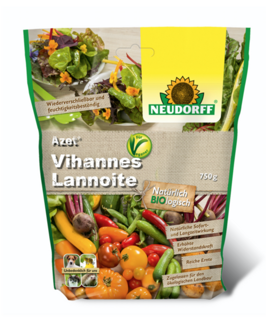 Bio-Vihanneslannoite, 750g, Neudorff