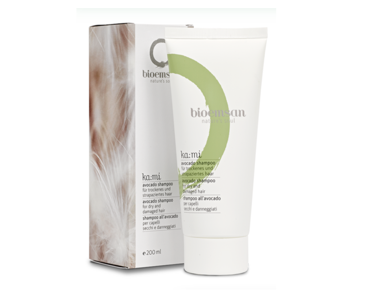 Bioemsa Avocado Shampoo nourishes and brings shine to the hair