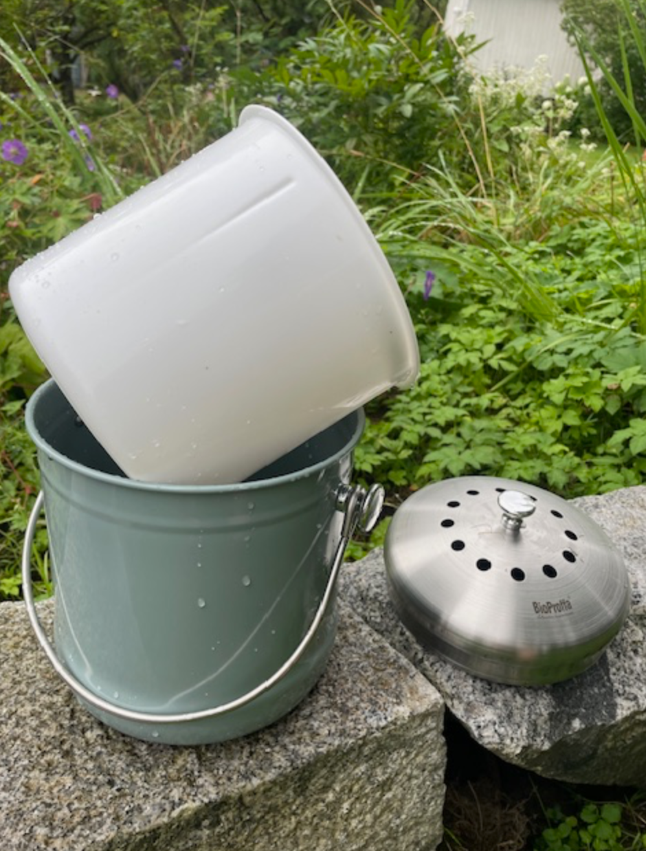 BioProffa Biouppsamlingsbehållare Mini, grön, 4 L