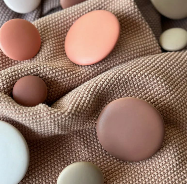 Posliininuppi matta MAXI, 6 cm, useita värejä