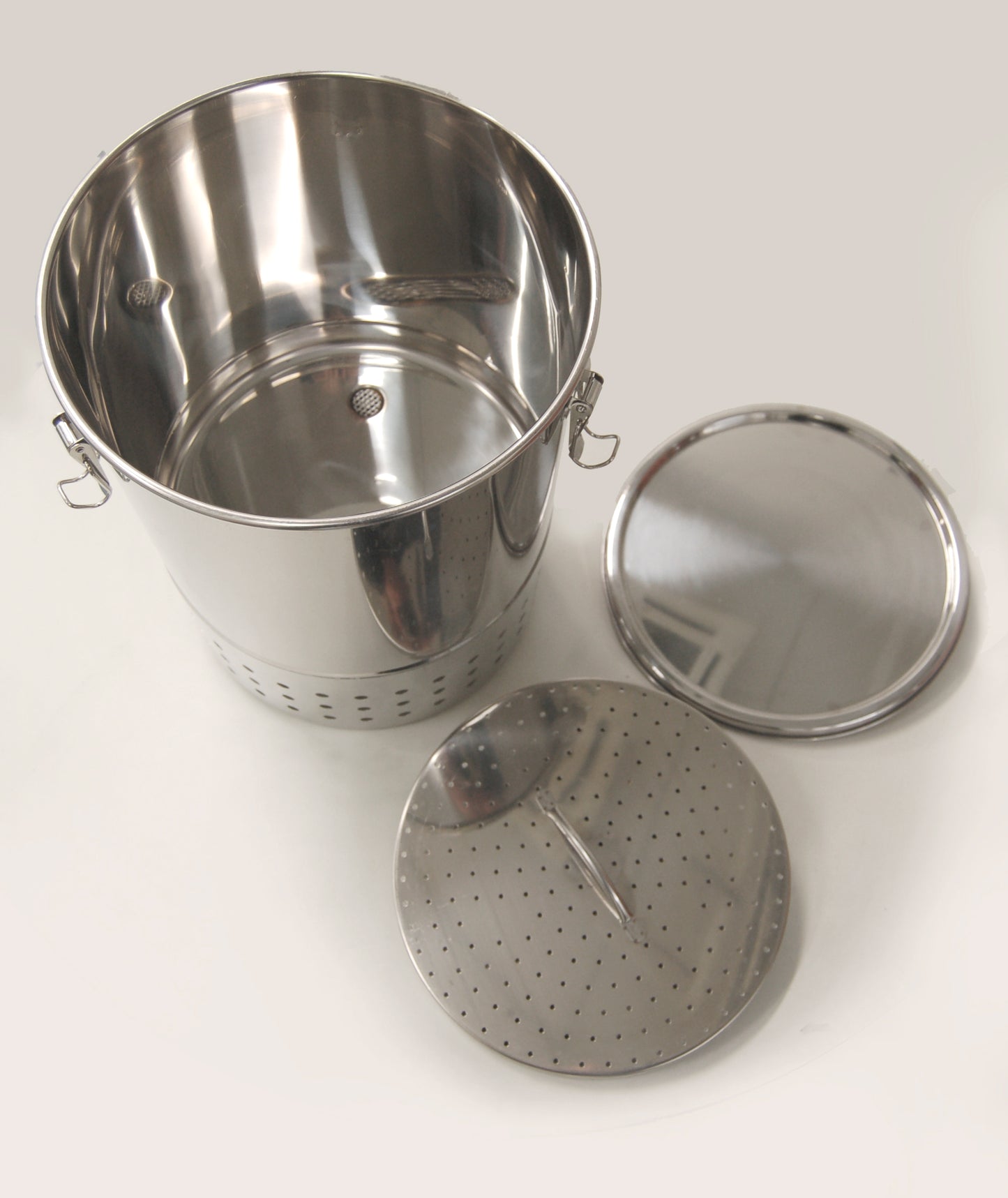 BioProffa Bokashi Fontana, stainless steel, 30 liters, for the workplace and cafes